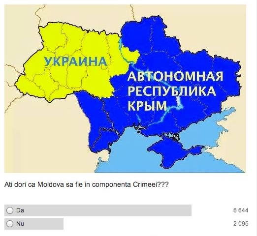 Moldovenii vor aderarea Moldovei la Crimeea?